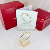 Cartier Juste Un Clou Bracelet SM Yellow Gold Size 17 20 Diamond