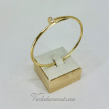 Cartier Juste Un Clou Bracelet SM Yellow Gold Size 17 20 Diamond