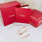 Cartier Love Bracelet Rose Gold Size 17 SM