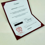 Cartier Love Bracelet White Gold Size 19 MED