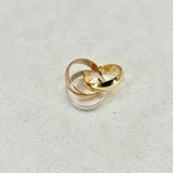 Cartier Trinity Ring LM Multi Tone Gold Size 51 XL